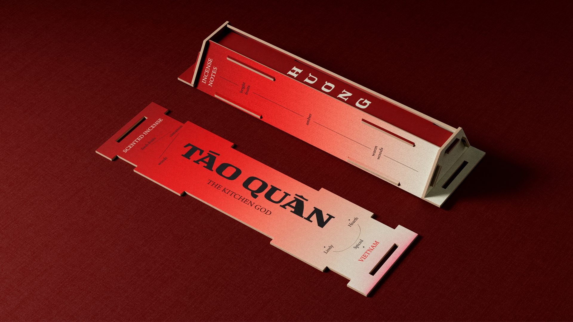 HƯƠNG - VIETNAMESE INCENSE PACKAGING by Hương