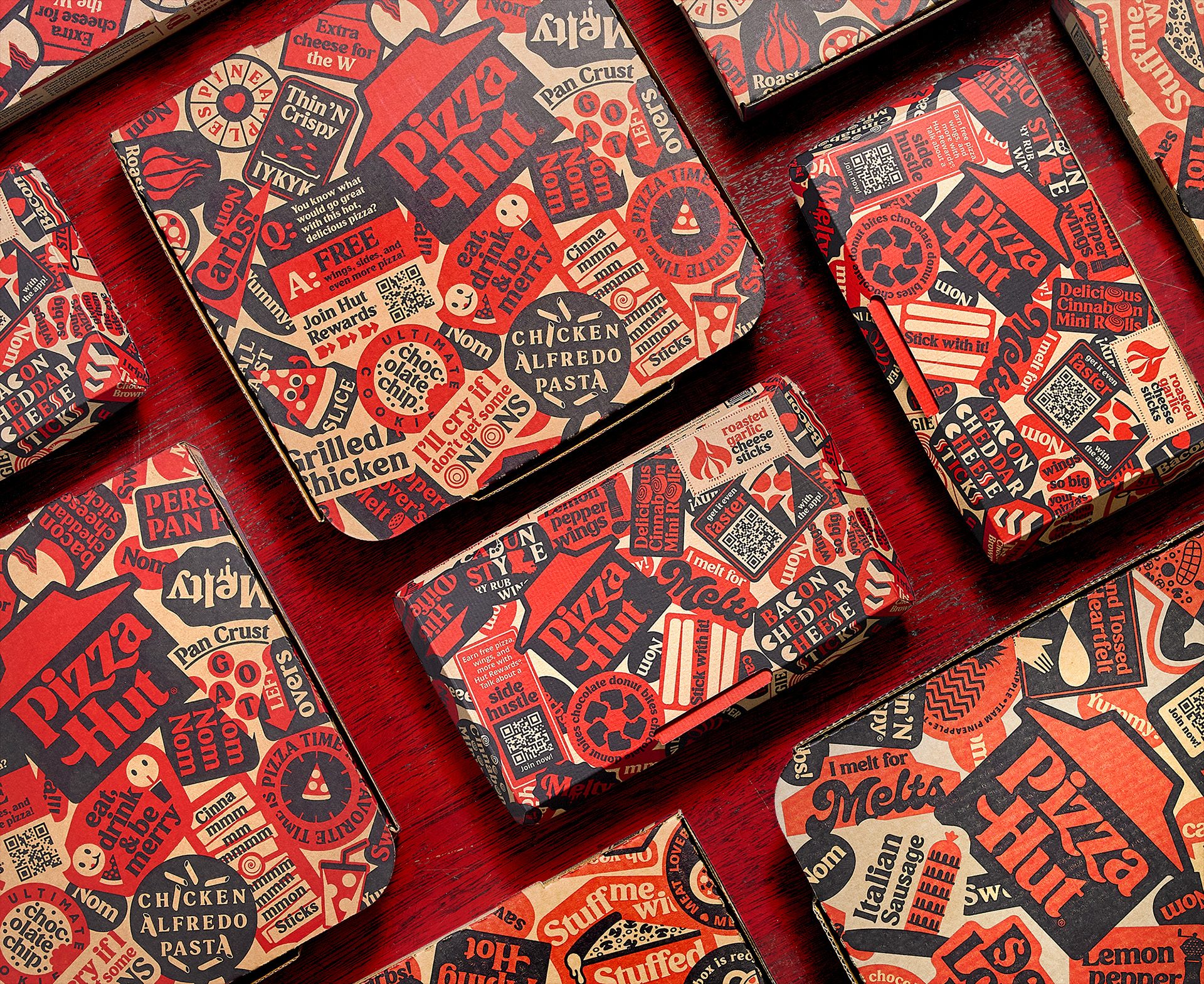Pizza Hut Evergreen Boxes by *Trace Element