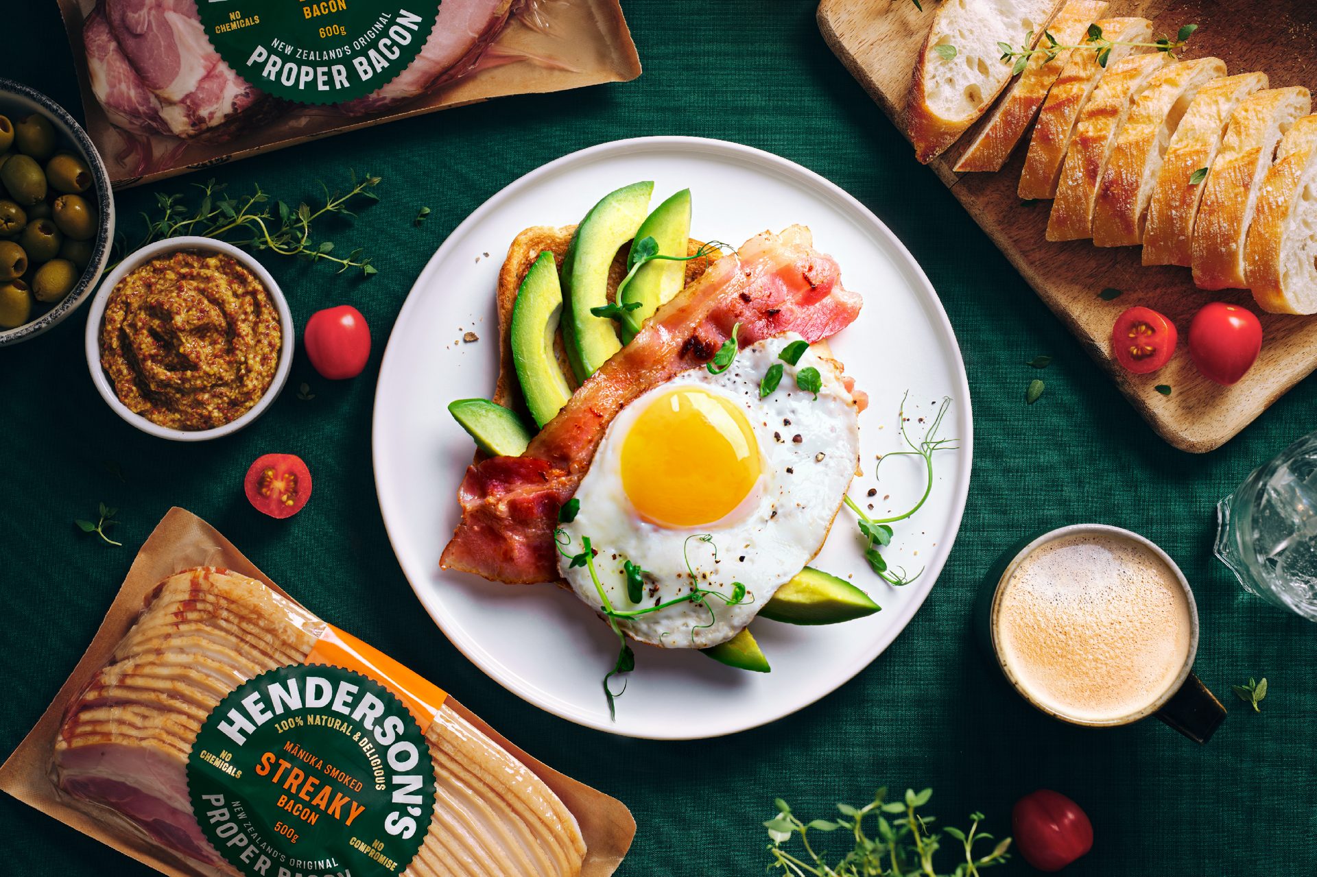 Hendersons Bacon by Onfire Design