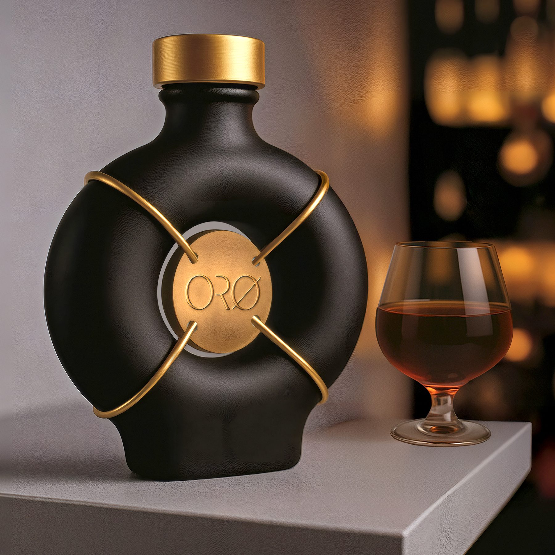 Oro premium herbal liquer by ABC DESIGN COMMUNICATION